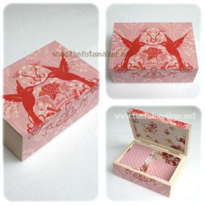 กล่องเดคูพาจ decoupage musicbox