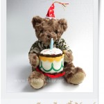 HappyBirthday to you. . ตุ๊กตาหมีกล่องดนตรี